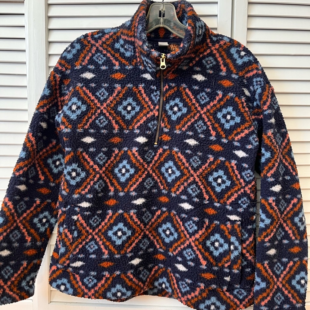 Cozy Old Navy Quarter Zip Fleece